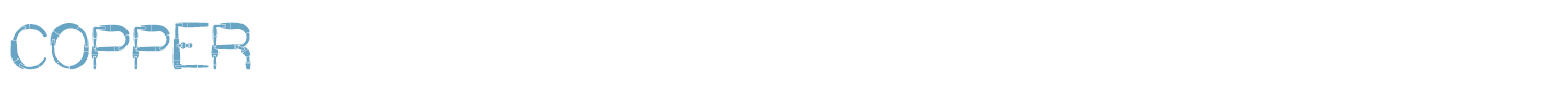 sample COPPER font