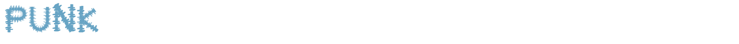 sample PUNK font