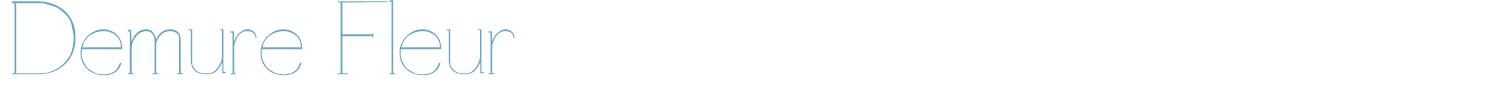 sample Demure Fleur font