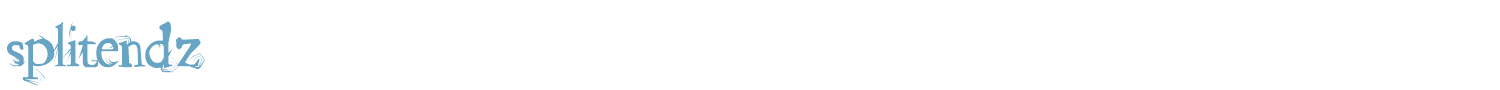 sample splitendz font