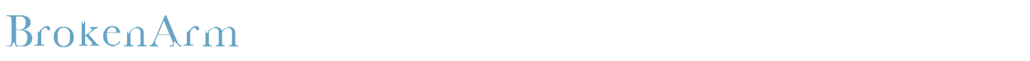 sample BrokenArm font