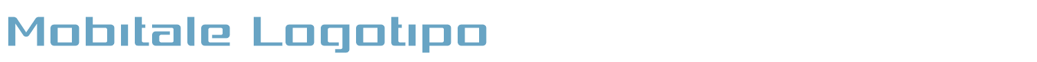 sample Mobitale Logotipo font