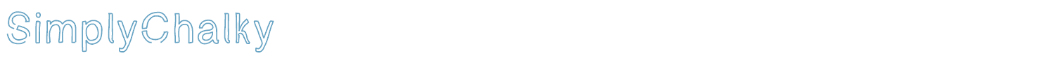 sample SimplyChalky font