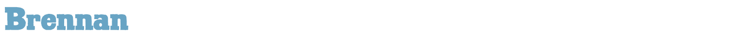 sample Brennan font