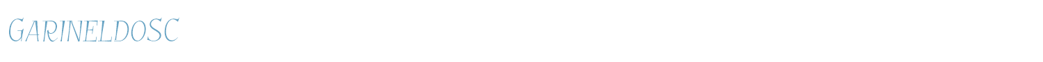 sample GarineldoSC font