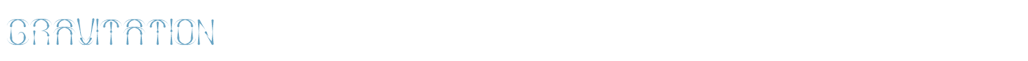 sample gravitation font