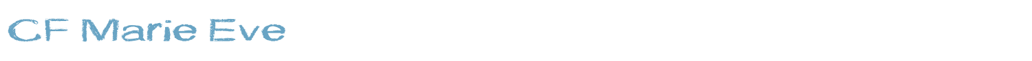 sample CF Marie Eve font