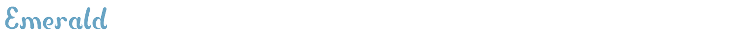 sample Emerald font