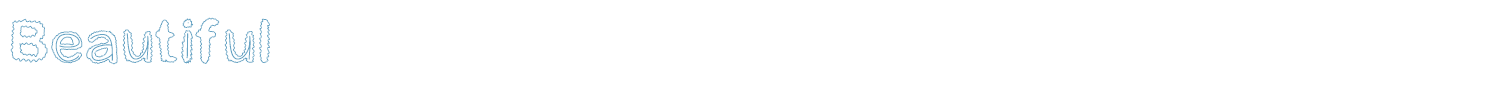 sample Beautiful font