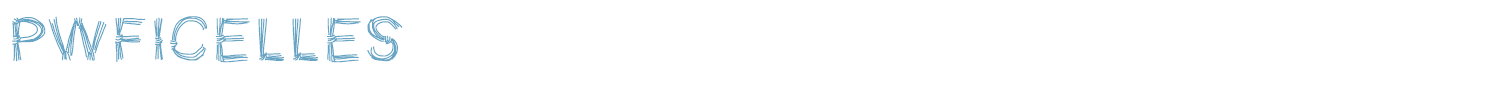 sample PWFicelles font