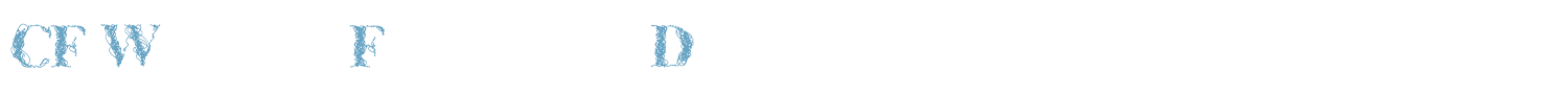 sample CF WireFrame Demo font