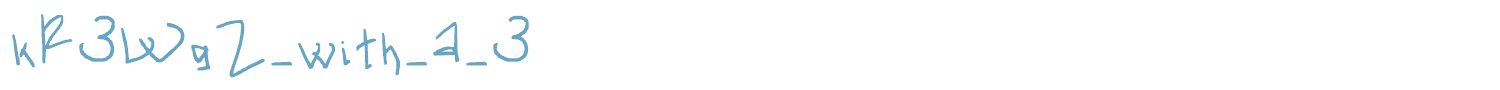 sample kR3WgZ_with_a_3 font