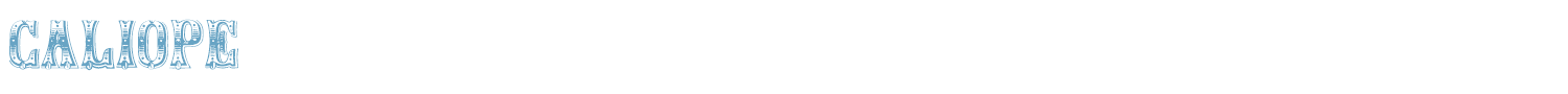 sample Caliope font