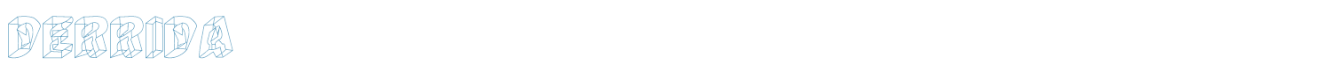 sample Derrida font