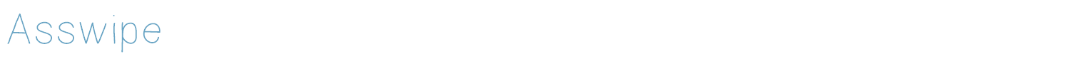 sample Asswipe font