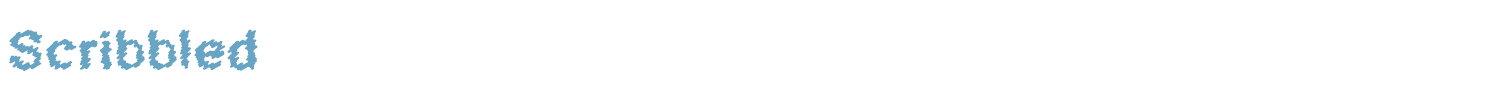 sample Scribbled font