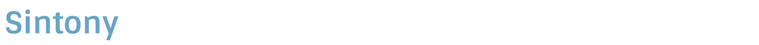 sample Sintony font