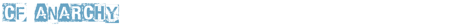 sample CF Anarchy font