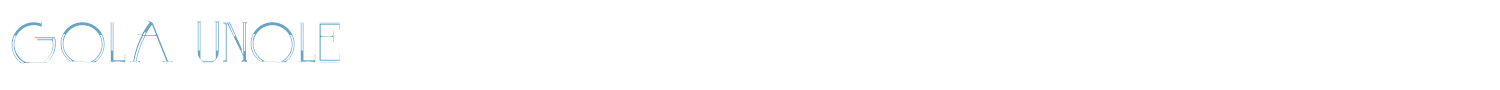 sample GOLA UNOLE font