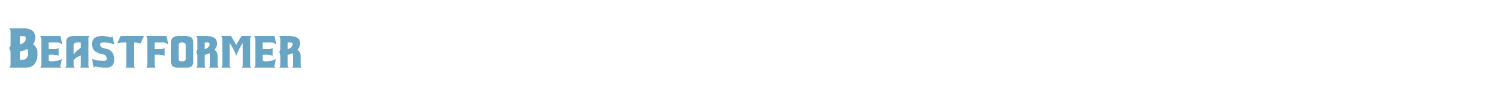 sample Beastformer font