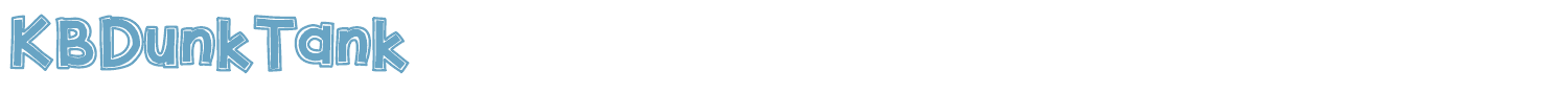 sample KBDunkTank font