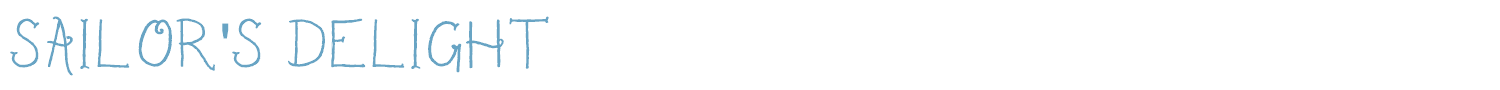 sample Sailor's Delight font
