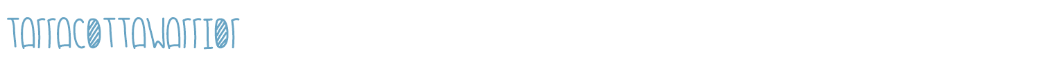 sample TarracottaWarrior font