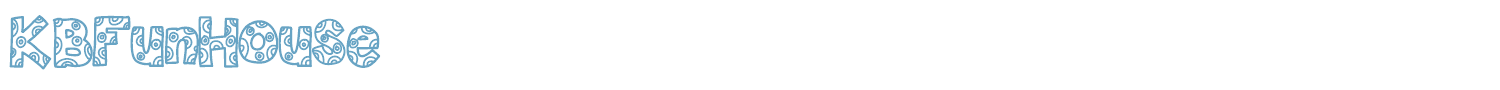 sample KBFunHouse font