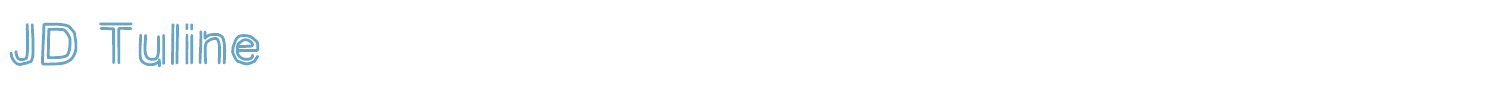 sample JD Tuline font