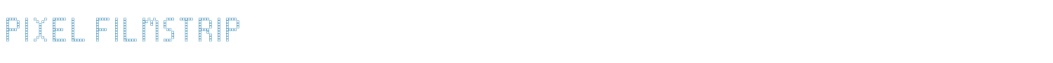 sample Pixel Filmstrip font