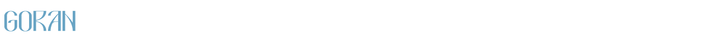 sample GORAN font