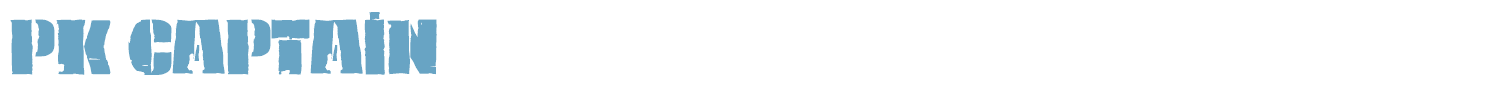 sample PK Captain font