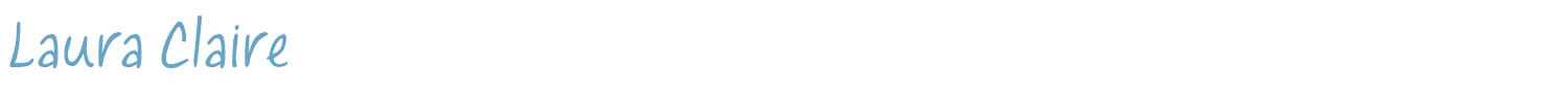 sample Laura Claire font