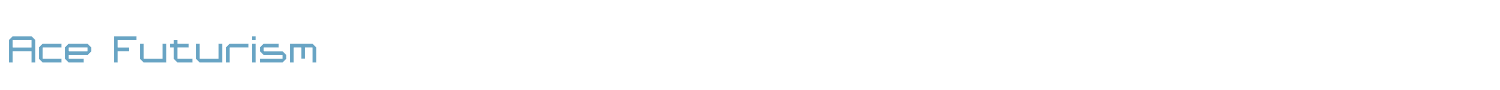 sample Ace Futurism font