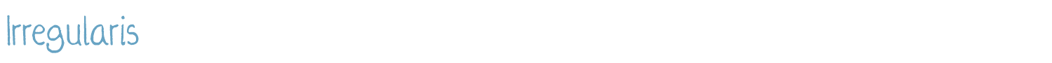 sample Irregularis font