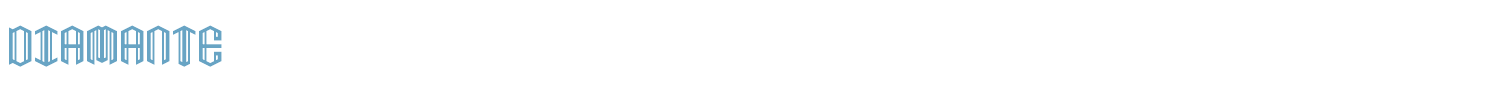 sample Diamante font