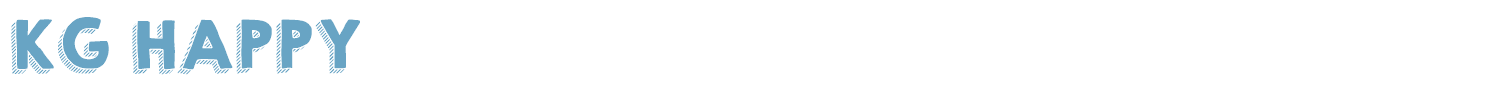 sample KG HAPPY font