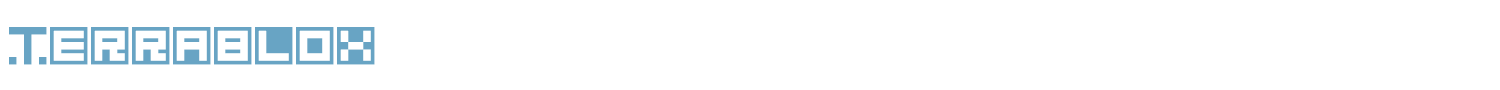 sample Terrablox font