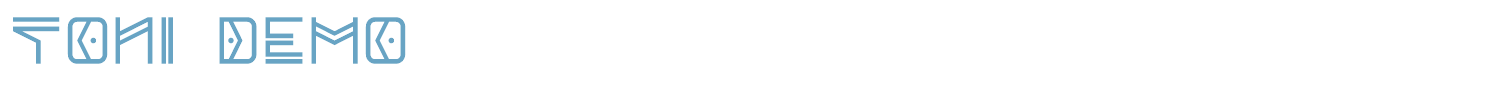 sample Toni Demo font