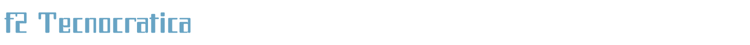 sample f2 Tecnocratica font