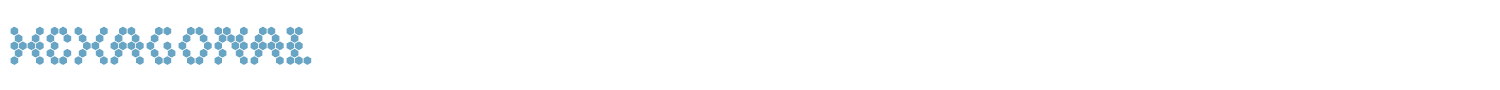 sample HEXAGONAL font