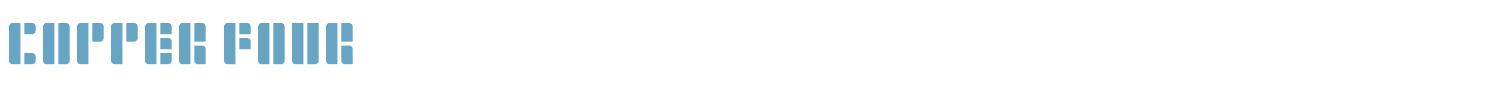 sample Copper Four font