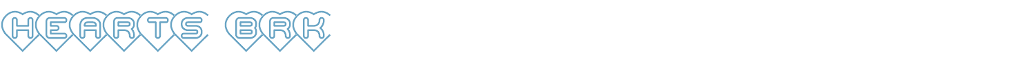 sample Hearts BRK font