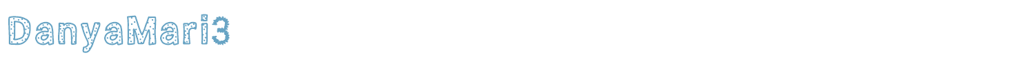 sample DanyaMari3 font
