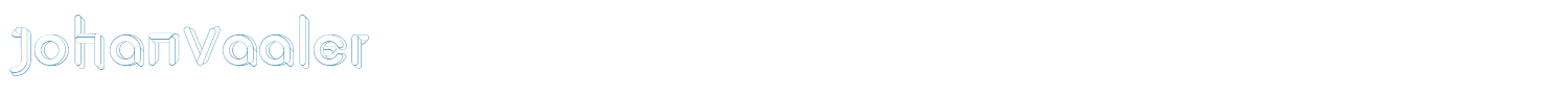 sample JohanVaaler font