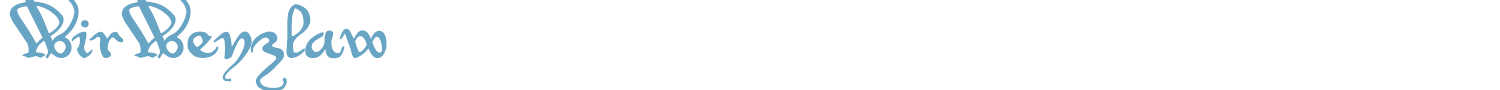 sample WirWenzlaw font
