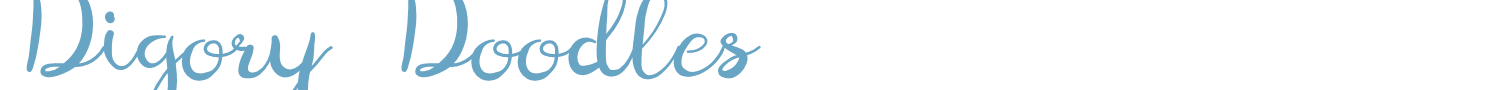 sample Digory Doodles font