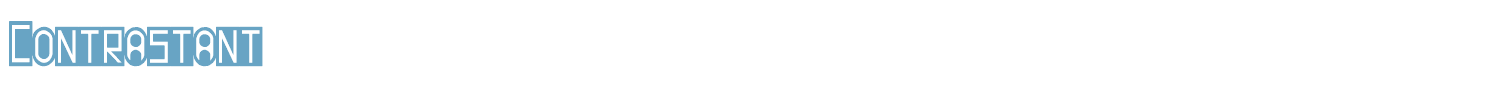 sample Contrastant font