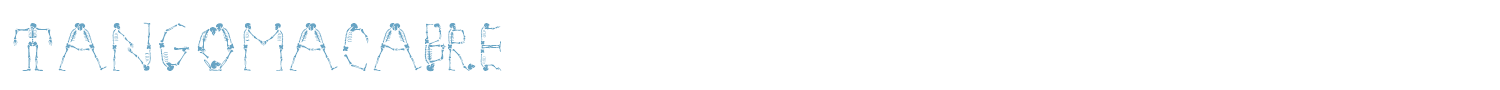 sample TangoMacabre font