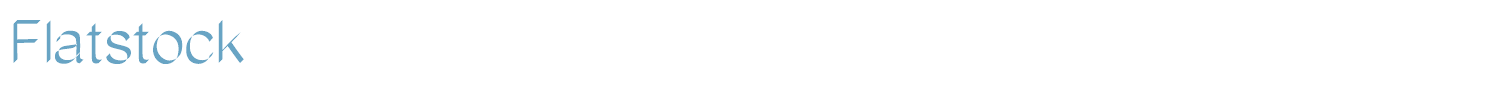 sample Flatstock font